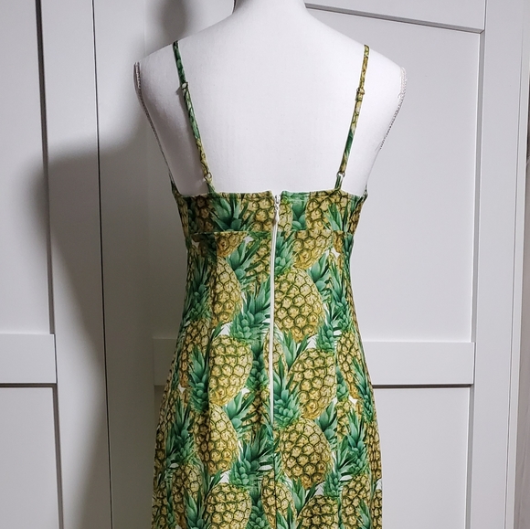 NWT! Show Me Your MuMu pineapple dress - Picture 6 of 10